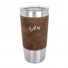 It is 2x heat & cold resistant compared to a normal travel mug and is bpa and lead free. Rustic Silver Leatherette Polar Camel Tumbler With Clear Lid
