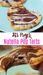 Air Fryer Nutella Pop Tarts Simple And Quick Treat In 2020 Pop Tarts Nutella Recipes Easy Nutella