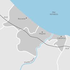 Gran premio lenovo di san marino e della riviera di rimini. Karte Von Riccione Misano Cattolica Rimini Orte An Denen Immobilien Zum Kauf Angeboten Werden Idealista