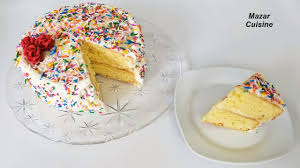 Cream together with an electric mixer until it is nice and fluffy looking like this. Birthday Cake Recipe Easy Simple Sponge Cake Recipe Birthday Buttercream Recipe Ú©ÛŒÚ© Ø³Ø§Ù„Ú¯Ø±Ù‡ ØªÙˆÙ„Ø¯ Youtube