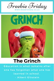 This grinch has candy canes in his eyes, what is he thinking. Christmas Archives Monsters Ed