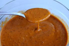 Roasted Tomato And Onion Salsa A K A The Legendary Orange Sauce Ms Renee Lynn Orange Sauce Hot Sauce Recipes La Vic Orange Sauce Recipe