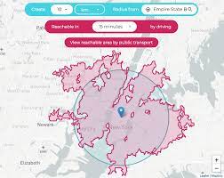 These are all postcodes within the given radius: How To Make A Kilometre Radius Map Traveltime Blog