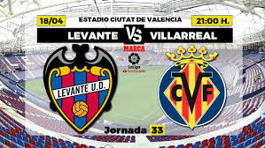 El partido de la u, está con juan manuel santos. Laliga Levante Villarreal Horario Y Donde Ver En Tv Hoy El Partido De La Jornada 33 De Primera Division Marca