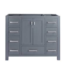 Bathroom cabinets and vanities are typically made from one of three materials: Red Barrel Studio Mariario 42 Single Bathroom Vanity Base Only Reviews Wayfair