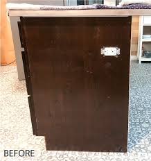 Brick wall and farmhouse kitchen island reveal (kitchen makeover part 1). Farmhouse Kitchen Island Makeover Houseful Of Handmade