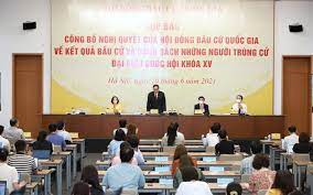 Theo nghị quyết về kết quả bầu cử và danh sách những người trúng cử đại biểu quốc hội khoá xv của hội đồng bầu cử quốc gia vừa công bố, có 499. Am4uojup7ivwfm