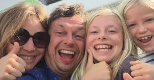 Sam Wilson's tribute to husband and father Jonny