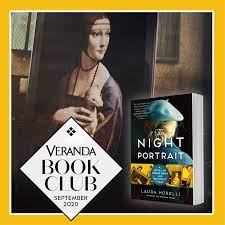 Veranda S Sip Read Book Club September Pick Is The Night Portrait Book Club Books Night Portrait