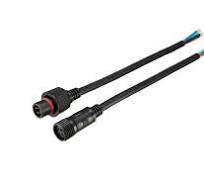 2/3/4/5 Pin Male Female 20AWG Waterproof Connector Black/White For LED  Strips Light