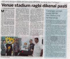 Semua penyakit tidak berjangkit termasuk penyakit kronik dikenalpasti dan dibuat pemeriksaan serta diberi rawatan. Venue Stadium Ragbi Dikenal Pasti Universiti Putra Malaysia