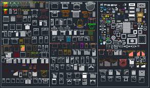 This set of kitchen cad blocks includes: Bedroom Furniture Cad Block And Typical Drawing