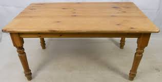 Minerva pine solid wood dining table. Pine Farmhouse Kitchen Dining Table