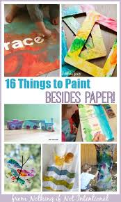 Once you've got your watercolor, acrylic, or even oil paint, you can get started right away on honing your craft. 16 Things To Paint Besides Paper Out Of The Ordinary Paint Canvases