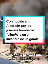 🔴 Conmoción tras el trágico incendio de un garaje en Alcorcón que se ... |  TikTok