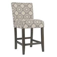 Homepop Square 24 In Blue Plaid Bar Stool Blue Buffalo Plaid Counter Stools Homepop Counter Height Stools