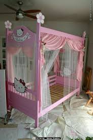 Pin By Timna Rodriguez Fuentes On Hello Kitty Hello Kitty Rooms Hello Kitty Bed Hello Kitty Bedroom