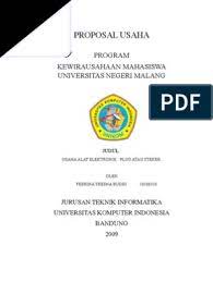 We did not find results for: Proposal Kewirausahaan
