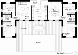 Magnifique Plan Maison U En 110 M Ooreka 1 318661 8101 Au Sol De Avec Magnifique Plan Maison U En 110 M Ooreka 1 3186 Plan Maison En U Plan Maison Maisons En U