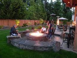 Fire Pit Landscaping Backyard Fire Fire Pit Backyard