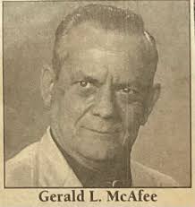 Gerald Leonard “Junior” McAfee Jr. (1924-1989)