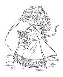 Maybe you would like to learn more about one of these? Disney Princess Coloring Page Brave Princess Merida Coloring Page For Kids Disney Princess Birijus Com Disney Princess Coloring Pages Disney Princess Colors Princess Coloring Pages