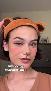 Bear Halloween Makeup Natural