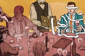 Most parties will serve some alcohol, cocktails, wine, champagne, digestive. When Your Dinner Guest Orders A 700 Bottle Of Wine An Etiquette Guide Wsj