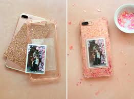Want to add some glam to your phone? Diy Photo Cell Phone Case A Beautiful Mess