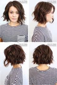 Wavy Bob Haircuts Messy Waves Bob Haircut For Wavy Hair Shoulder Length Short Hairstyles For Women Haircuts For Wavy Hair Textured Haircut Thick Hair Styles