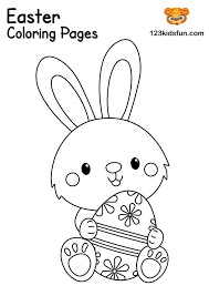 These easter coloring pages are sure to be a huge hit with your family! Cute Easy Easter Coloring Pages Novocom Top