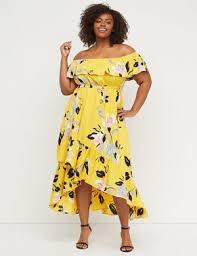 Off The Shoulder Ruffle Maxi Dress Ruffled Maxi Dress Tiered Maxi Dress Plus Size Maxi Dresses