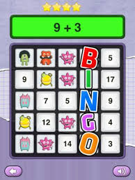Bingo At Home App Instructions Math Monsters Bingo Basic Math Skills Math Apps Free Math Apps