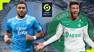Les deux club de ligue 1 livrent une partie plaisante. Om As Saint Etienne Les Compositions Probables