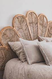 Its headboard makes a comfortable backrest for you to lean back on. Rattan Headboard 162x145cm