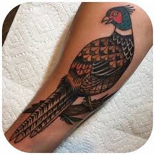 Pheasant Tattoo Tattoos Military Tattoos Scottish Tattoos