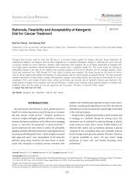 Some recipe ideas for the keto diet. Pdf Rationale Feasibility And Acceptability Of Ketogenic Diet For Cancer Treatment