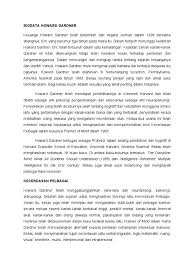 Teori kecerdasan pelbagai yang diperkenalkan oleh howard gardner lebih kepada aspek kognitif dan perkembangan psikologi, antrapologi dan. Kecerdasan Interpersonal Howard Gardner