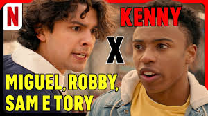 Miguel, Robby, Sam e Tory LUTAM contra Kenny no parque