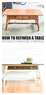 After all, an antique isn't just another piece of furniture; Before And After How To Refinish A Solid Wood Table Little House Of Four Creating A Beautiful Home One Thrifty Project At A Time Before And After How To Refinish