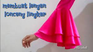 Maybe you would like to learn more about one of these? Membuat Lengan Lonceng Lingkar Youtube