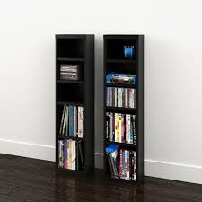 Sereni T 4 Shelf Modular Cd Dvd Storage Towers Set Of 2 Black Walmart Com Walmart Com Rooms finding a spot for storage tower in your kitchen to store shoe racks, slotted post.