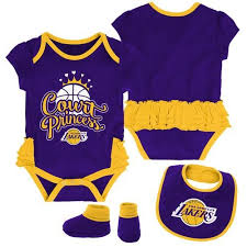 Black And Yellow Lakers Jersey For Toddlers Baby Fans Lakers Baby Clothes Dresses And Jerseys Babyfans Baby Girl Clothes Baby Clothes Baby Fan