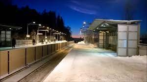 These two lines diverge immediately east of the station with the. Oslo Akershus T Bane Linje 1 2 3 Hellerud T Banestasjon Kveld Hd Youtube