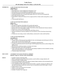 cash collector resume samples velvet jobs