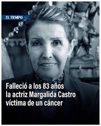 Falleció a los 83 años la actriz Margalida Castro