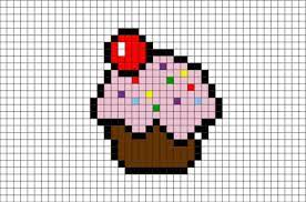 Pixel art facile emoji is a free transparent png image carefully selected by pngkey.com. Cupcake Pixel Art Pixel Art Minecraft Piksel Sanati Sanat Desen
