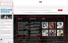 How To Customize Footer Widgets Spicethemes Help Center This would place the image in a circular clip region, with the image centered inside.