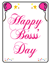 And my very best wishes for the new year. Free Happy Boss S Day Printable Greetings Cards