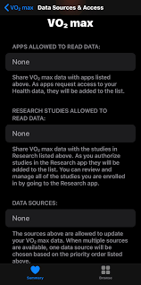 Vo2max Apple Community